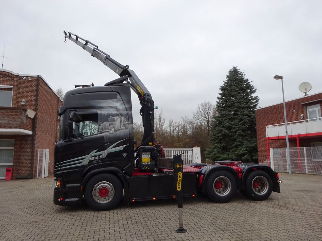 Scania R650 V8 SZM + PK19001SLD Kran - Sattelzugmaschine: das Bild 5 Scania R650 V8 SZM + PK19001SLD Kran - Sattelzugmaschine: das Bild 5