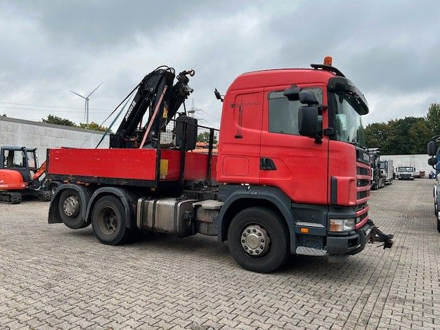 Scania 124 L 470 Pritsche + MKG HLK 201 HP 6x2 - Pritsche LKW, Autokran: das Bild 5 Scania 124 L 470 Pritsche + MKG HLK 201 HP 6x2 - Pritsche LKW, Autokran: das Bild 5