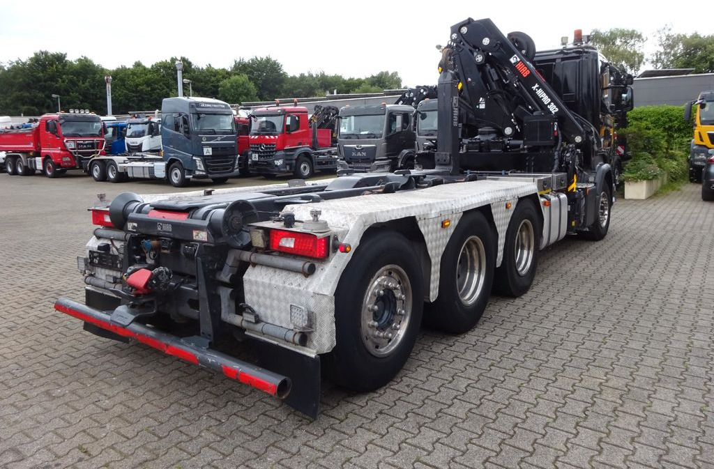Abrollkipper, Autokran Scania R490 Abroller + HIAB 302E-6 Bj.2021 !Kran TRIDEM: das Bild 12