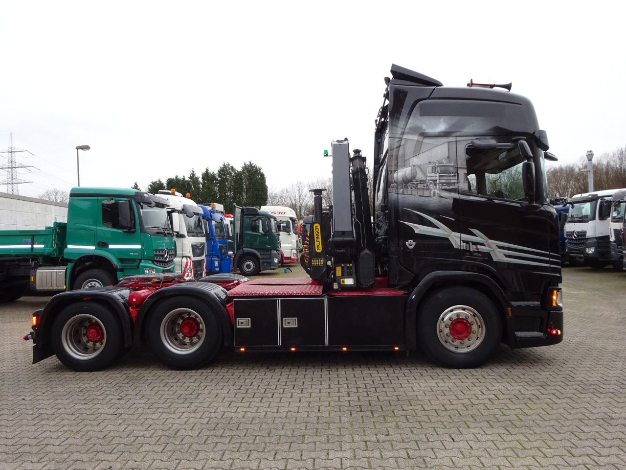 Autokran, Sattelzugmaschine Scania R650 V8 SZM + PK19001SLD Kran Scania R650 V8 SZM + PK19001SLD Kran: das Bild 12