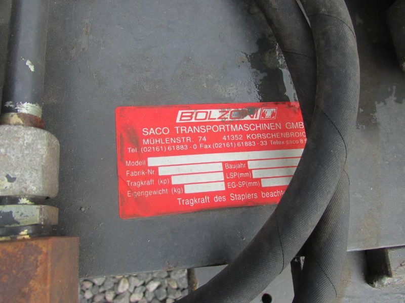 Bolzoni Fassgreifer drum clamp KG 06T2A SP - Klammergeräte für Flurförderzeug: das Bild 5 Bolzoni Fassgreifer drum clamp KG 06T2A SP - Klammergeräte für Flurförderzeug: das Bild 5