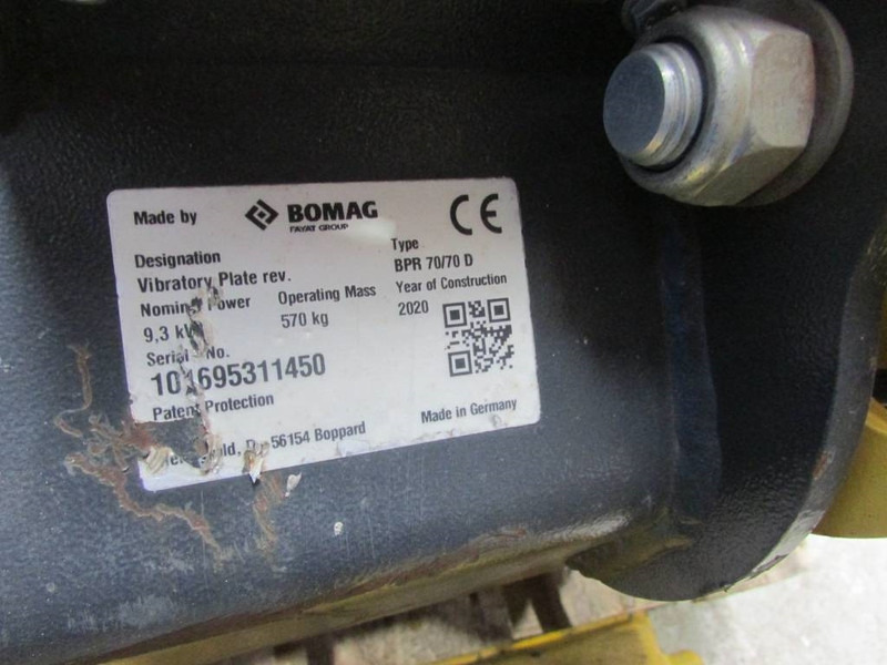 Bomag BPR 70/70 D Rüttelplatte 7.500 EUR - Rüttelplatte: das Bild 4 Bomag BPR 70/70 D Rüttelplatte 7.500 EUR - Rüttelplatte: das Bild 4