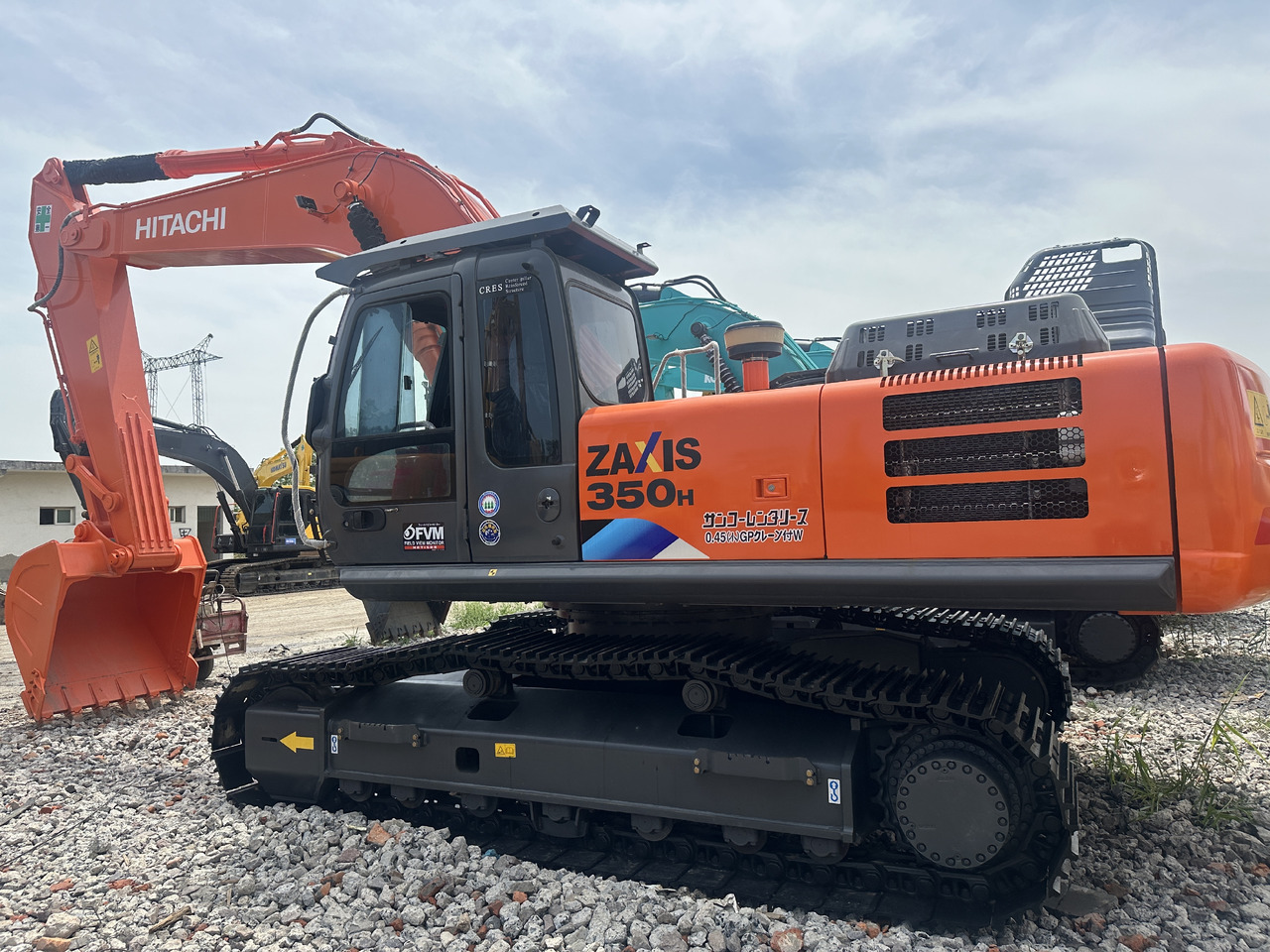 HITACHI ZX350H - Kettenbagger: das Bild 1 HITACHI ZX350H - Kettenbagger: das Bild 1