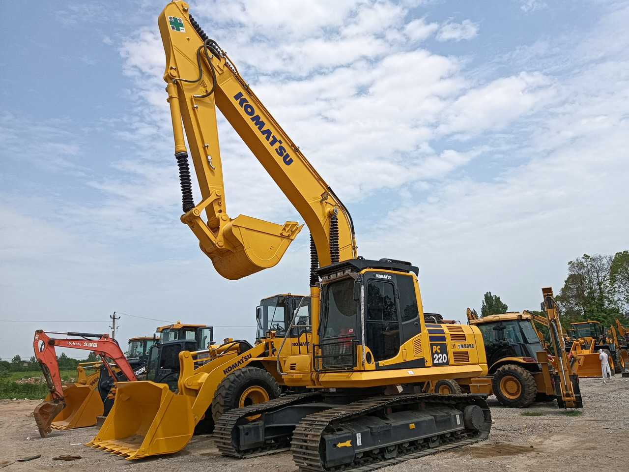 KOMATSU PC 220-8 - Kettenbagger: das Bild 1 KOMATSU PC 220-8 - Kettenbagger: das Bild 1