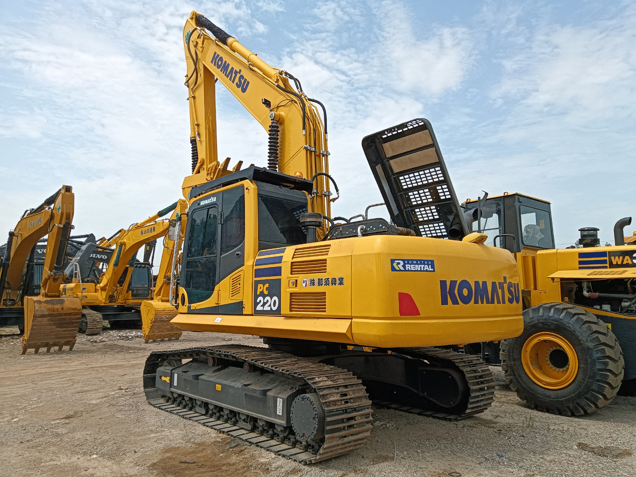 KOMATSU PC200-8 - Kettenbagger: das Bild 2 KOMATSU PC200-8 - Kettenbagger: das Bild 2