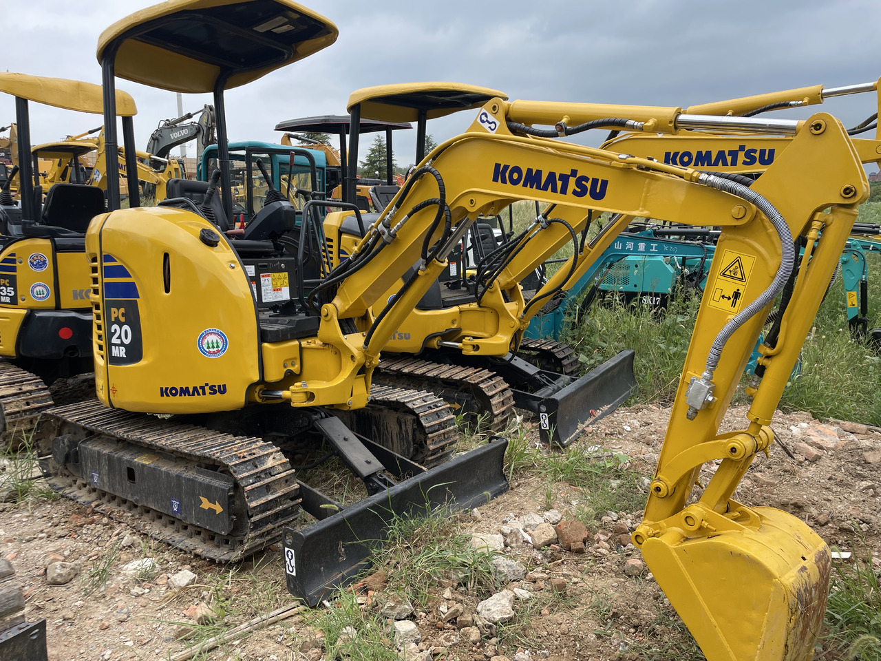 KOMATSU PC20MR-3 - Minibagger: das Bild 1 KOMATSU PC20MR-3 - Minibagger: das Bild 1