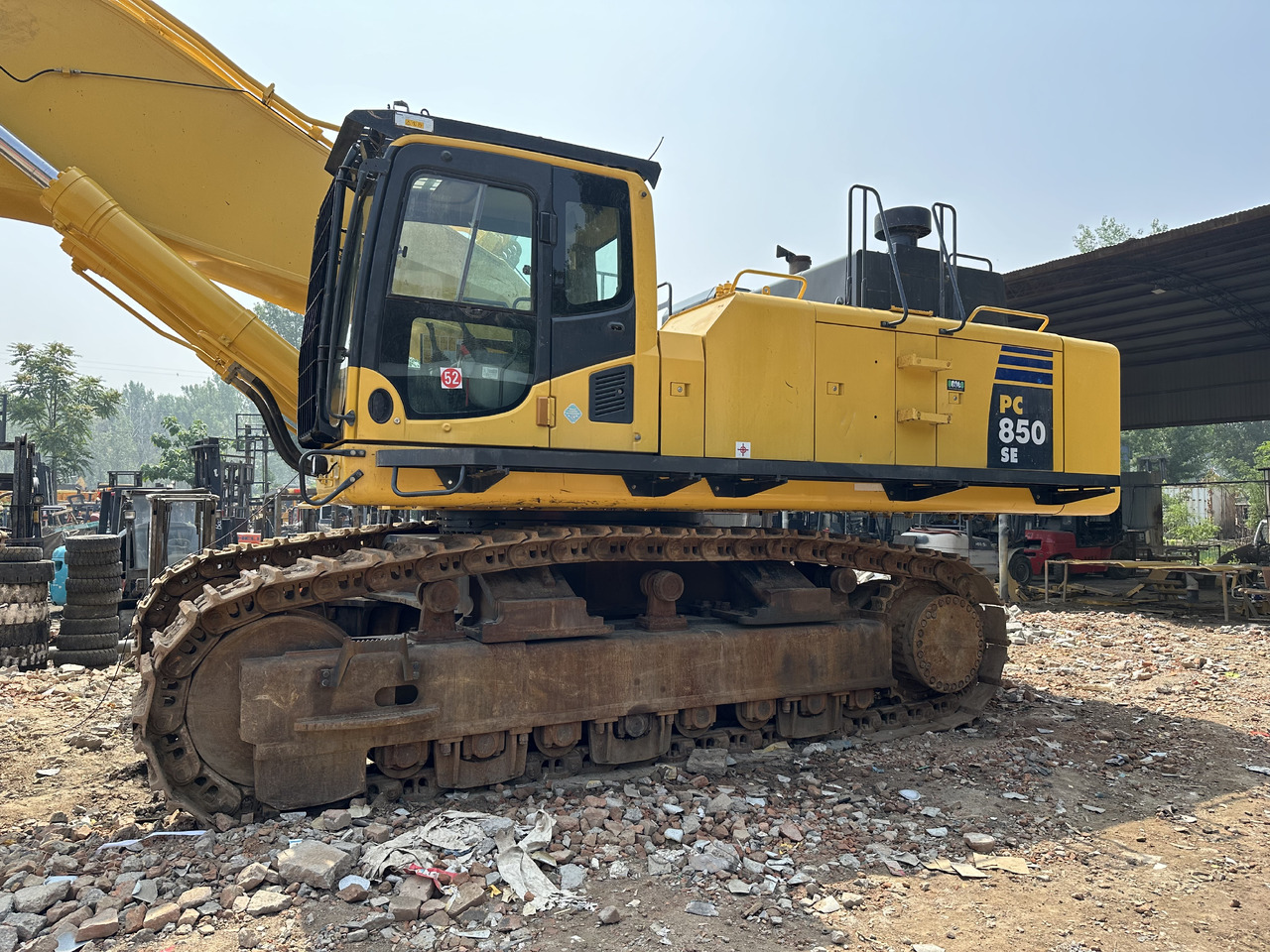 KOMATSU PC850SE - Kettenbagger: das Bild 3 KOMATSU PC850SE - Kettenbagger: das Bild 3