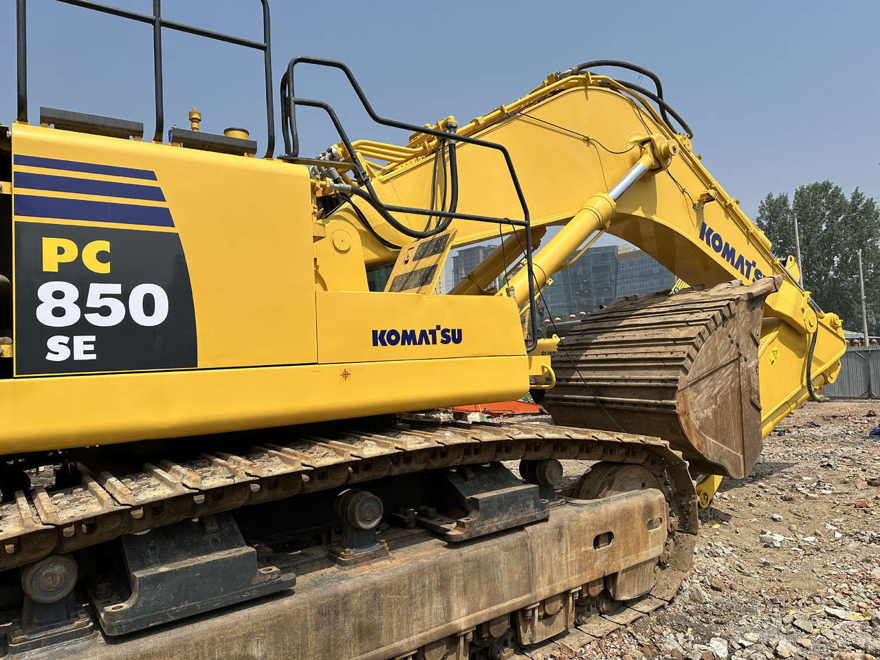 KOMATSU PC850SE - Kettenbagger: das Bild 1 KOMATSU PC850SE - Kettenbagger: das Bild 1