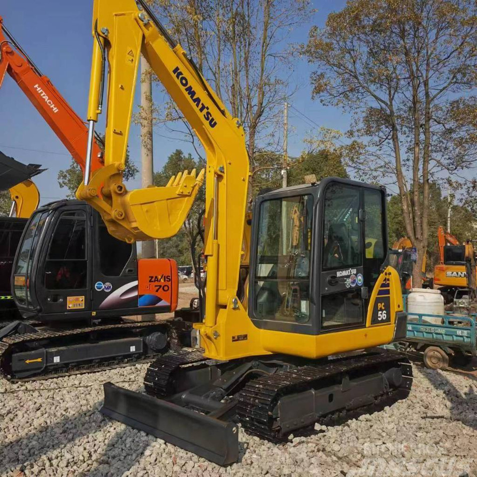 Komatsu PC 56 - Minibagger: das Bild 1 Komatsu PC 56 - Minibagger: das Bild 1