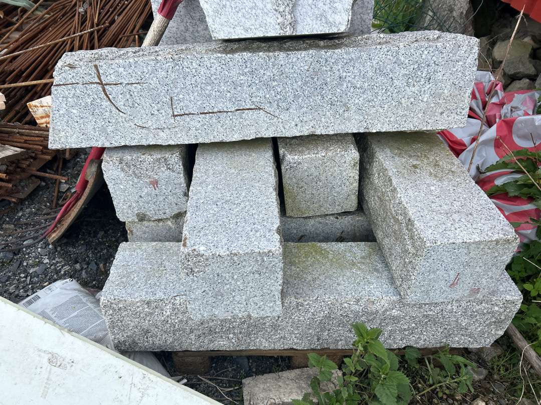 10 stk granitt blokker - Werkzeug/ Gerät: das Bild 1 10 stk granitt blokker - Werkzeug/ Gerät: das Bild 1