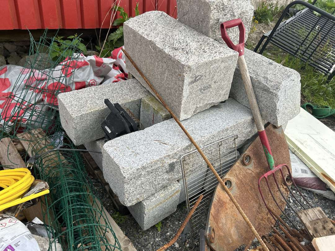 10 stk granitt blokker - Werkzeug/ Gerät: das Bild 2 10 stk granitt blokker - Werkzeug/ Gerät: das Bild 2