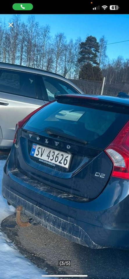 2013 Volvo V60 (rep.-objekt) - PKW: das Bild 3 2013 Volvo V60 (rep.-objekt) - PKW: das Bild 3