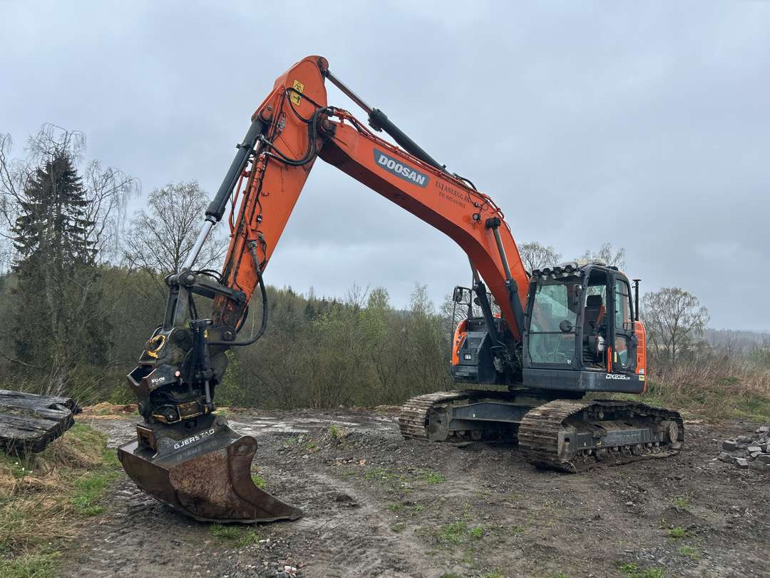 2018 Beltegraver 24 tonn Doosan DX 235LCR S 70-feste - Bagger: das Bild 1 2018 Beltegraver 24 tonn Doosan DX 235LCR S 70-feste - Bagger: das Bild 1