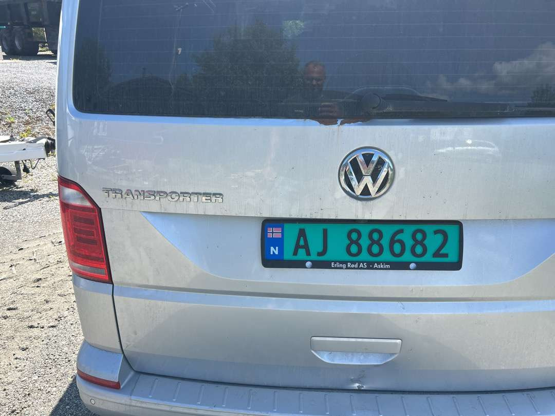 Kastenwagen 2018 Varebil VOLKSWAGEN TRANSPORTER 4x4 EU-Godkjent: das Bild 6