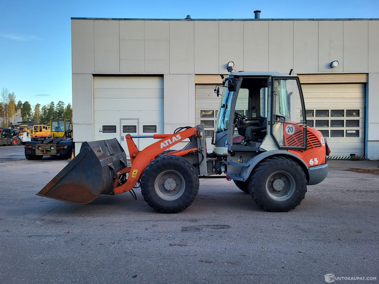Atlas 65 Pyöräkuormaaja, 2005, Kouvola - Radlader: das Bild 2 Atlas 65 Pyöräkuormaaja, 2005, Kouvola - Radlader: das Bild 2