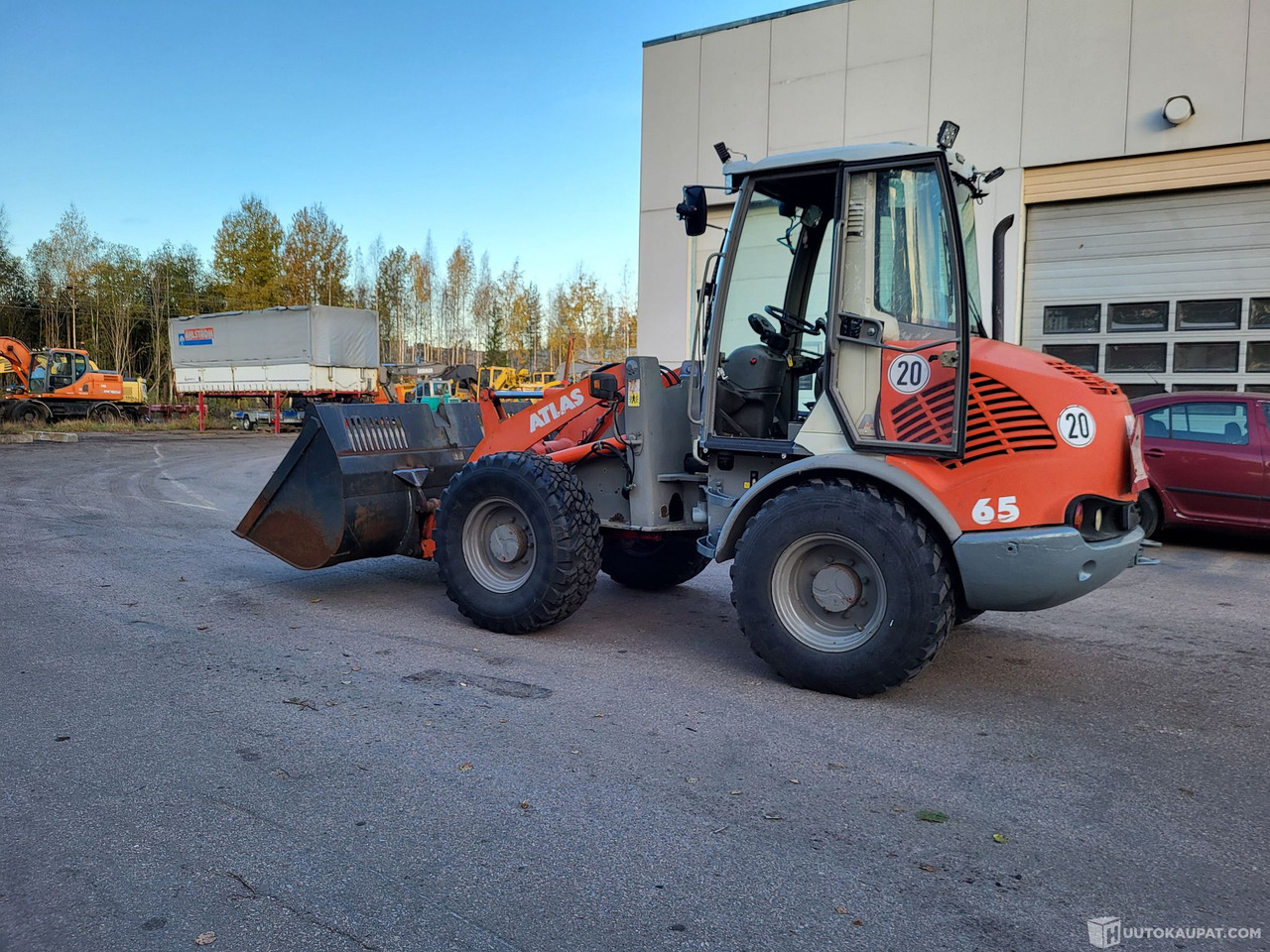 Atlas 65 Pyöräkuormaaja, 2005, Kouvola - Radlader: das Bild 3 Atlas 65 Pyöräkuormaaja, 2005, Kouvola - Radlader: das Bild 3
