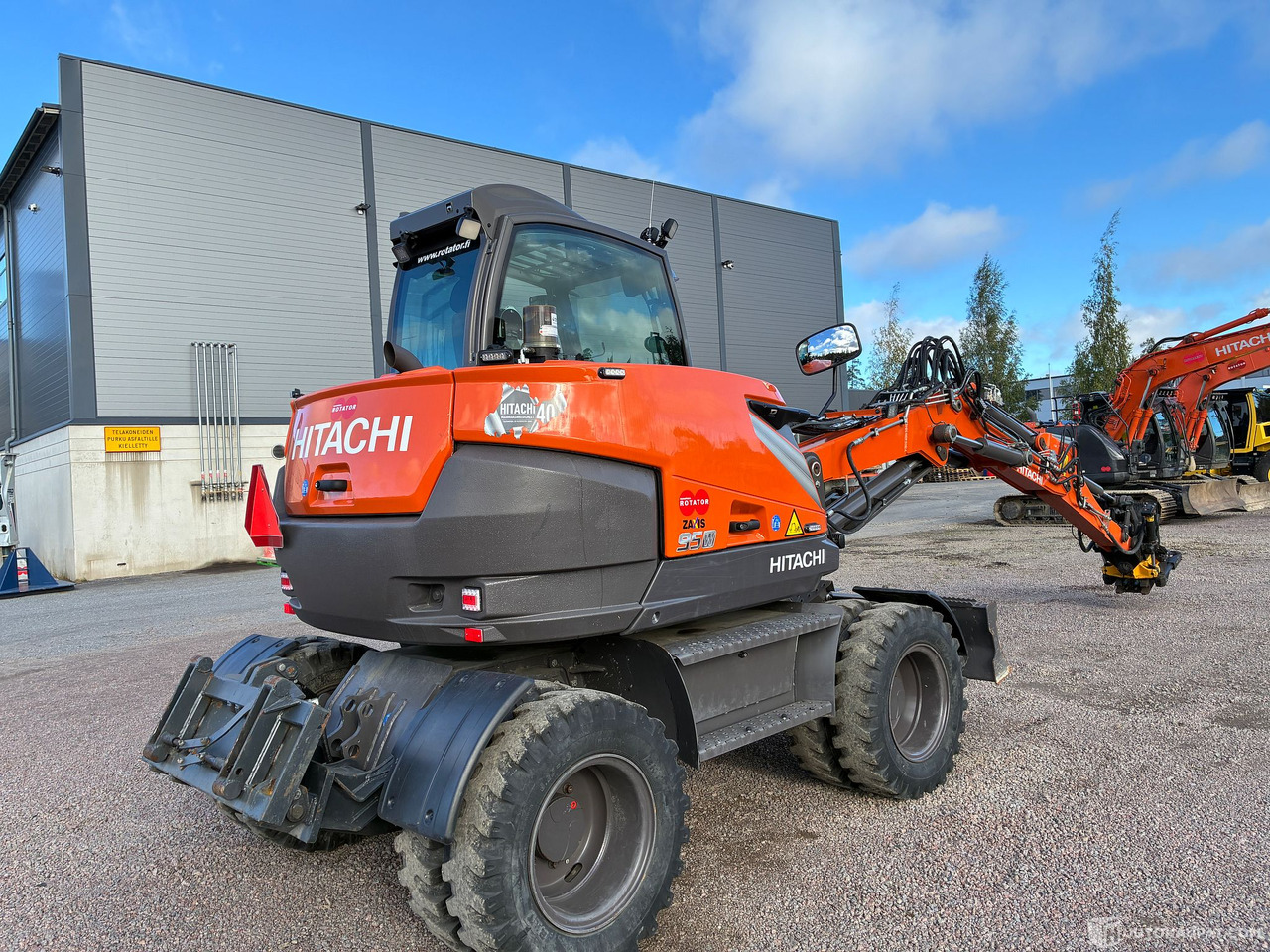 Hitachi ZX 95W-7, 2023 Pyörä alustainen kaivinkone, Pirkkala - Baumaschine: das Bild 5 Hitachi ZX 95W-7, 2023 Pyörä alustainen kaivinkone, Pirkkala - Baumaschine: das Bild 5