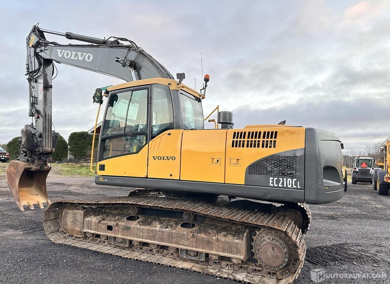 Volvo EC210CL, telakaivinkone kynsikauhalla, 2007, Lahti - Baumaschine: das Bild 2 Volvo EC210CL, telakaivinkone kynsikauhalla, 2007, Lahti - Baumaschine: das Bild 2