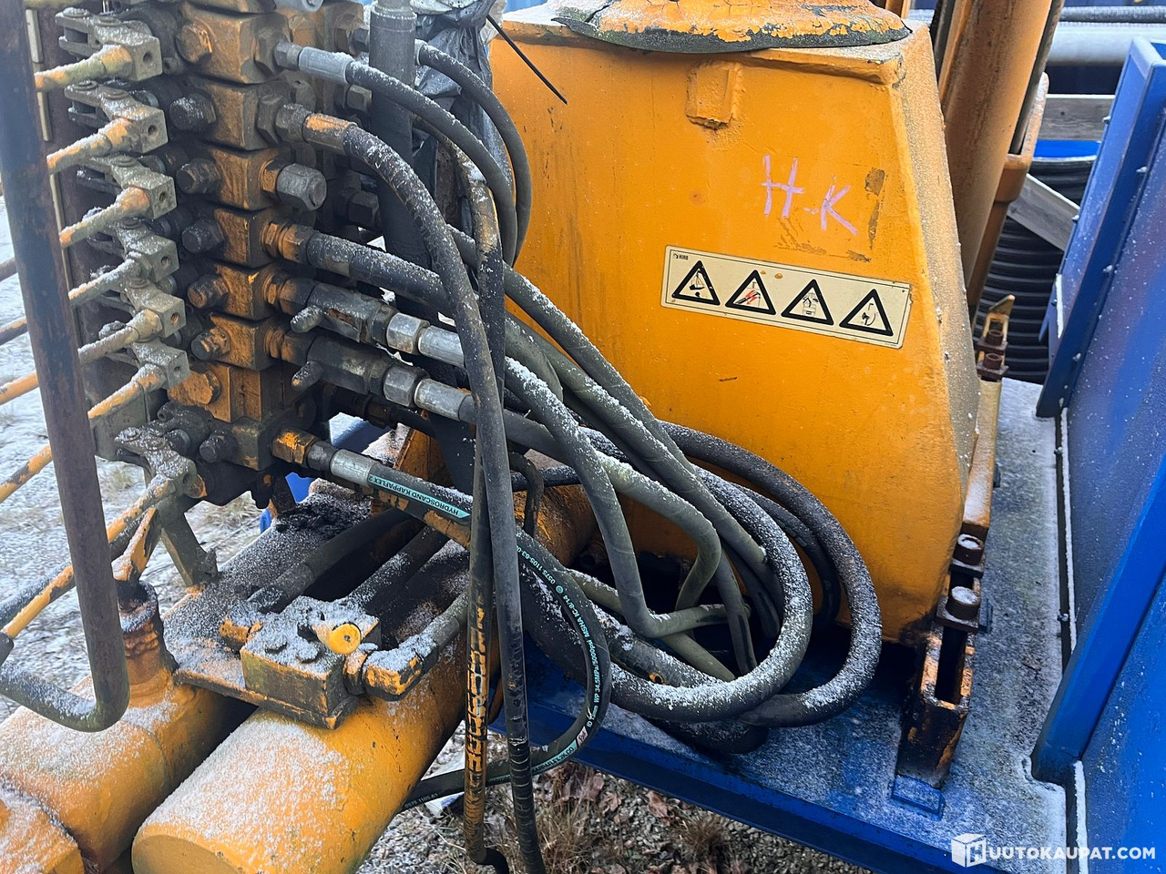 Effer vaihtolava ja nosturi, 1986, Paimio - Abrollcontainer: das Bild 2 Effer vaihtolava ja nosturi, 1986, Paimio - Abrollcontainer: das Bild 2