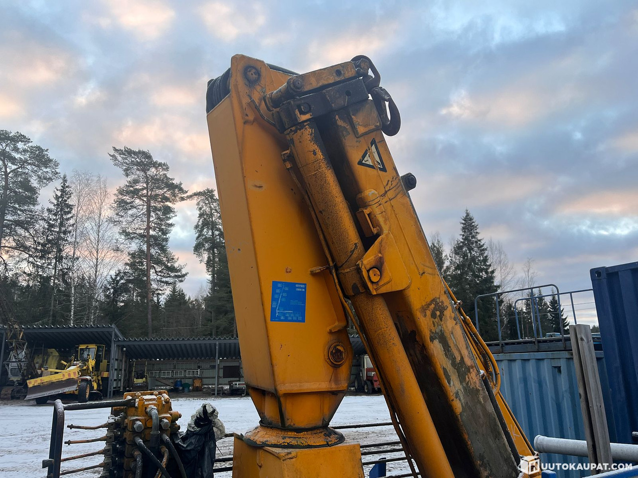 Effer vaihtolava ja nosturi, 1986, Paimio - Abrollcontainer: das Bild 4 Effer vaihtolava ja nosturi, 1986, Paimio - Abrollcontainer: das Bild 4