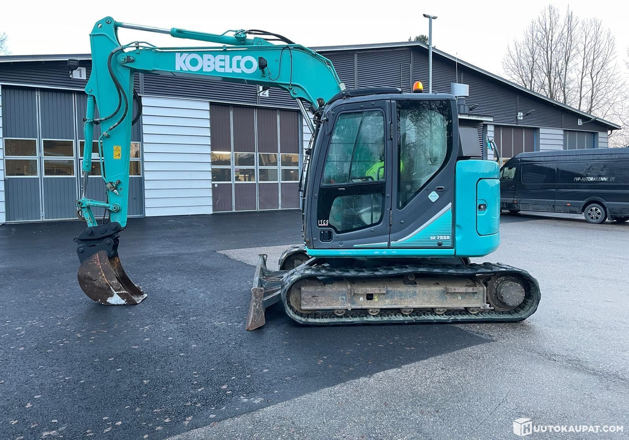Kobelco SK75SR-3E, 8-tonne excavator with mono boom, 2014, Ylöjärvi - Minibagger: das Bild 1 Kobelco SK75SR-3E, 8-tonne excavator with mono boom, 2014, Ylöjärvi - Minibagger: das Bild 1