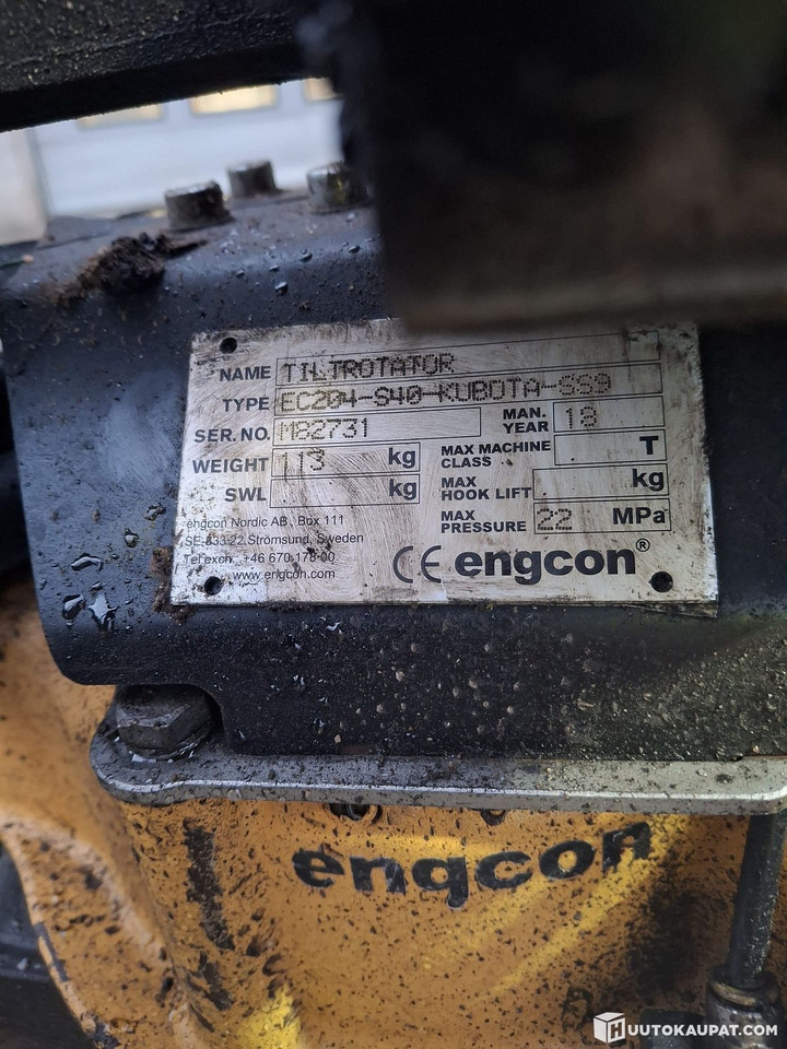 Minibagger Kubota excavator KX030-4, yr 2018, 3,582 h, Espoo: das Bild 20