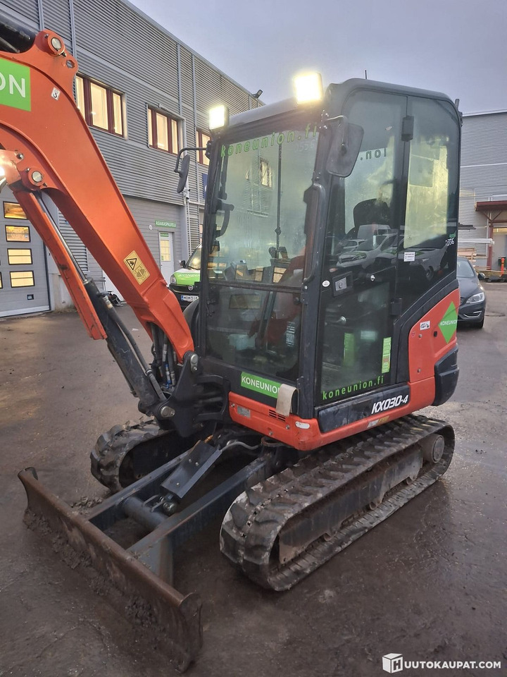 Minibagger Kubota excavator KX030-4, yr 2018, 3,582 h, Espoo: das Bild 6