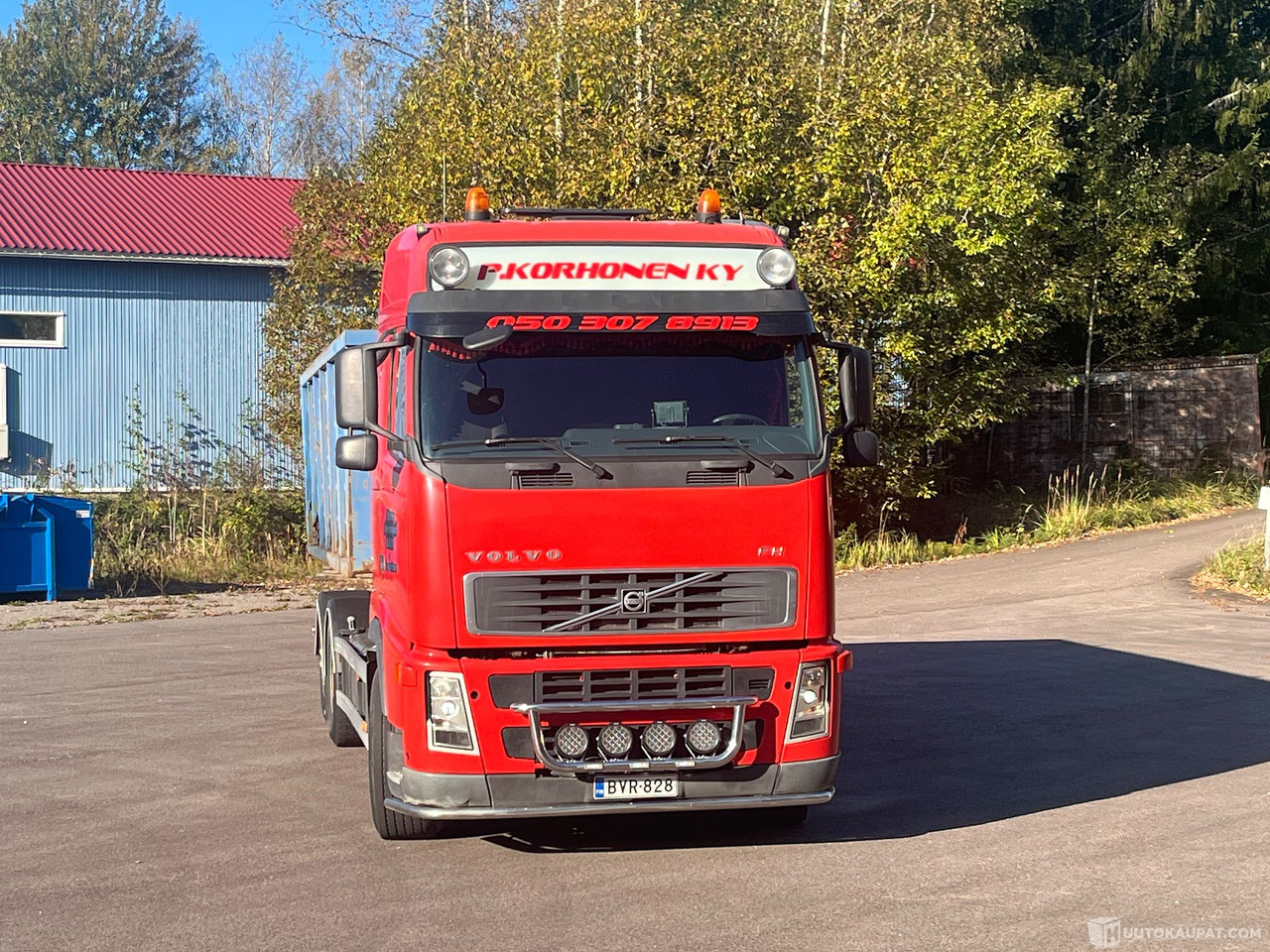 LKW Volvo FH13 440, Koukkulava kuorma-auto, 2007, Todella siistikuntoinen, Lohja: das Bild 7