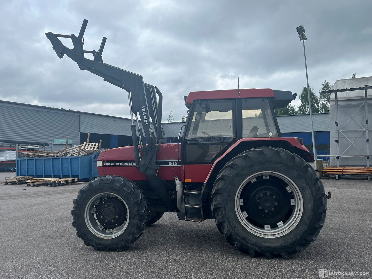 Case IH MAXXUM 5130, traktori kuormaajalla, 1992, Salo - Landmaschine: das Bild 5 Case IH MAXXUM 5130, traktori kuormaajalla, 1992, Salo - Landmaschine: das Bild 5