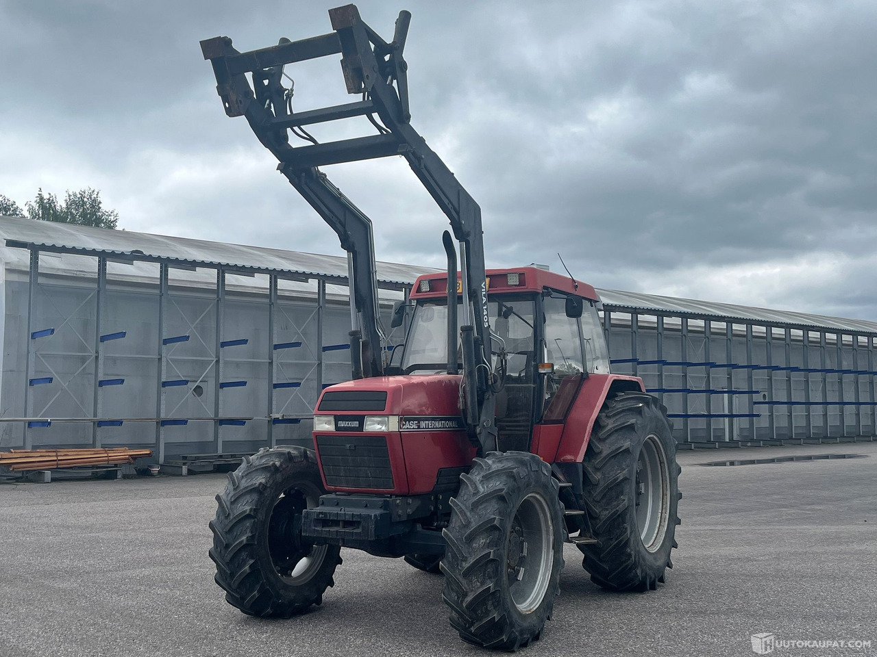 Case IH MAXXUM 5130, traktori kuormaajalla, 1992, Salo - Landmaschine: das Bild 2 Case IH MAXXUM 5130, traktori kuormaajalla, 1992, Salo - Landmaschine: das Bild 2