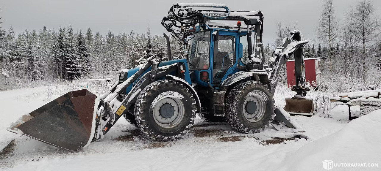 Lännen 860c Pylväsnosturilla, 2005, Hämeenlinna - Baggerlader: das Bild 5 Lännen 860c Pylväsnosturilla, 2005, Hämeenlinna - Baggerlader: das Bild 5