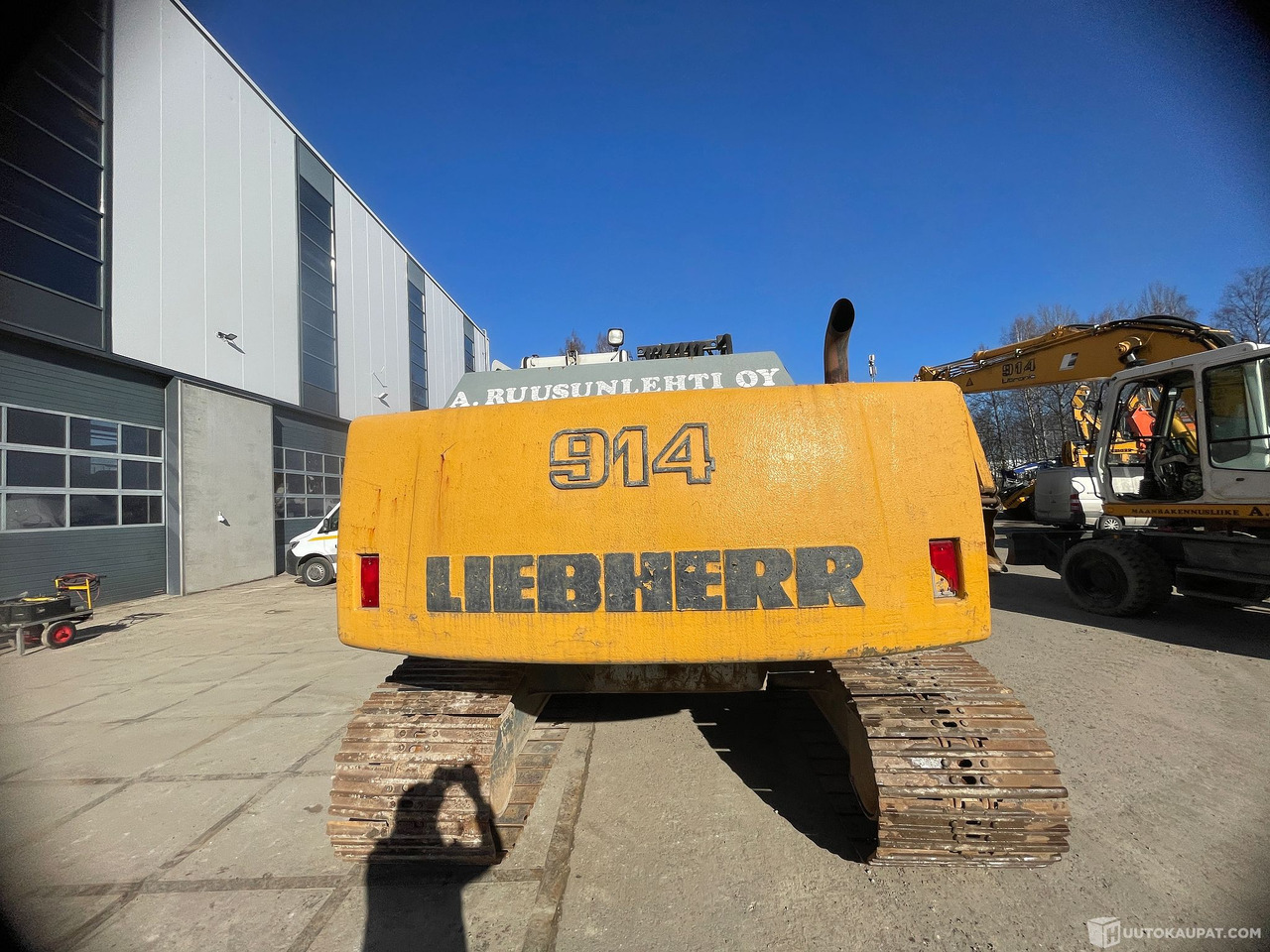 Liebherr R 914 Kaivinkone, Tuusula - Kettenbagger: das Bild 5 Liebherr R 914 Kaivinkone, Tuusula - Kettenbagger: das Bild 5