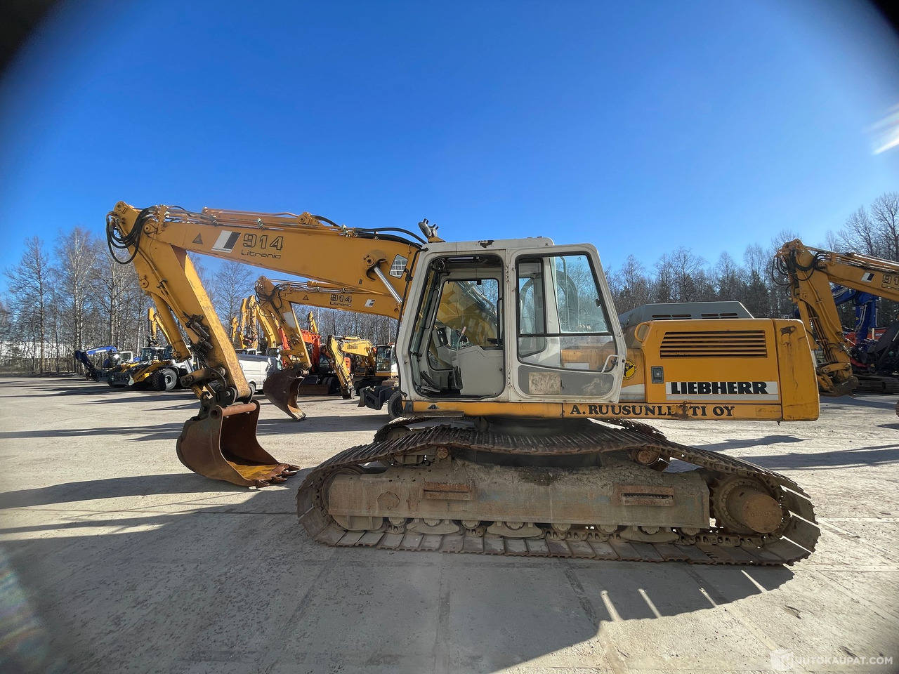 Liebherr R 914 Kaivinkone, Tuusula - Kettenbagger: das Bild 1 Liebherr R 914 Kaivinkone, Tuusula - Kettenbagger: das Bild 1