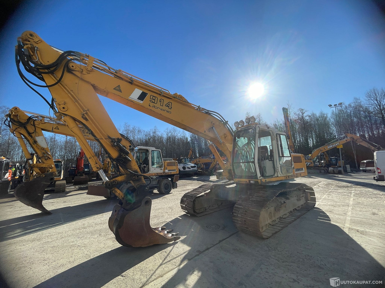 Liebherr R 914 Kaivinkone, Tuusula - Kettenbagger: das Bild 2 Liebherr R 914 Kaivinkone, Tuusula - Kettenbagger: das Bild 2