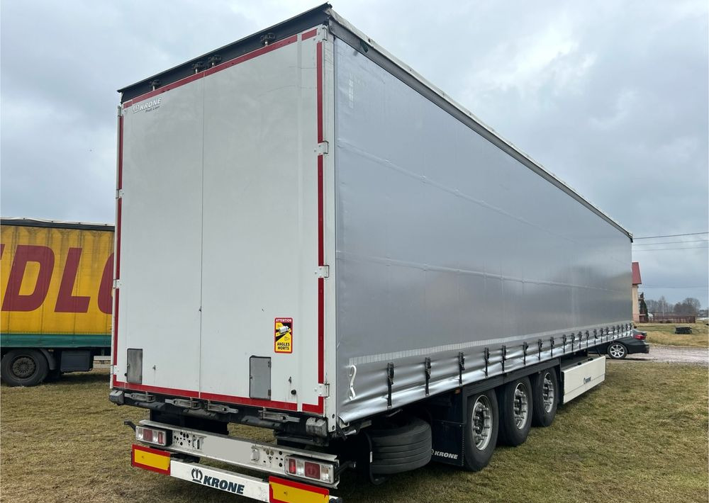Krone STANDARD 2021 podnoszona oś OPONY 70% / STAN BARDZO DOBRY / OD PIERWSZEGO WŁAŚCICIELA / PALECIARA / TOP / sprowadzona z Niemiec !! - Planenauflieger: das Bild 1 Krone STANDARD 2021 podnoszona oś OPONY 70% / STAN BARDZO DOBRY / OD PIERWSZEGO WŁAŚCICIELA / PALECIARA / TOP / sprowadzona z Niemiec !! - Planenauflieger: das Bild 1