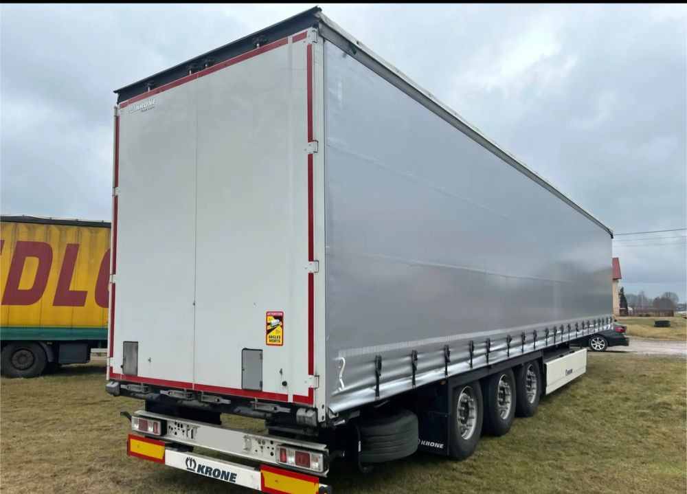 Krone STANDARD 2021 podnoszona oś OPONY 70% / STAN BARDZO DOBRY / OD PIERWSZEGO WŁAŚCICIELA / PALECIARA / TOP / sprowadzona z Niemiec !! - Planenauflieger: das Bild 1 Krone STANDARD 2021 podnoszona oś OPONY 70% / STAN BARDZO DOBRY / OD PIERWSZEGO WŁAŚCICIELA / PALECIARA / TOP / sprowadzona z Niemiec !! - Planenauflieger: das Bild 1