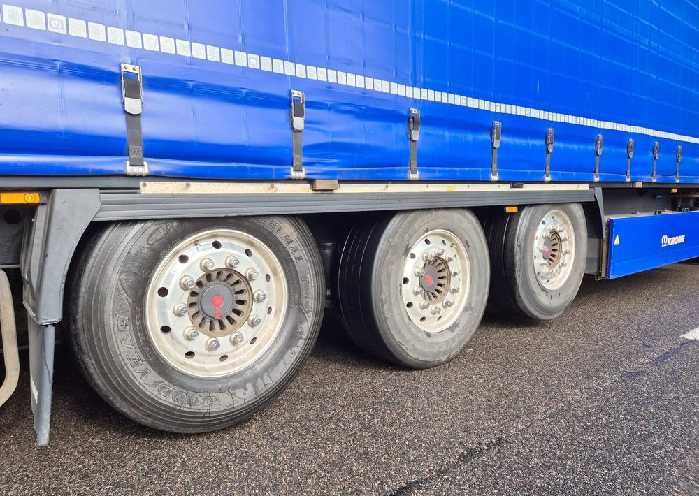 Krone UNIKAT ! TOP1 saf STANDARD 2019 ALUFELGI 2X podnoszona oś / STAN BARDZO DOBRY / OD PIERWSZEGO WŁAŚCICIELA / PALECIARA / TOP - Planenauflieger: das Bild 5 Krone UNIKAT ! TOP1 saf STANDARD 2019 ALUFELGI 2X podnoszona oś / STAN BARDZO DOBRY / OD PIERWSZEGO WŁAŚCICIELA / PALECIARA / TOP - Planenauflieger: das Bild 5