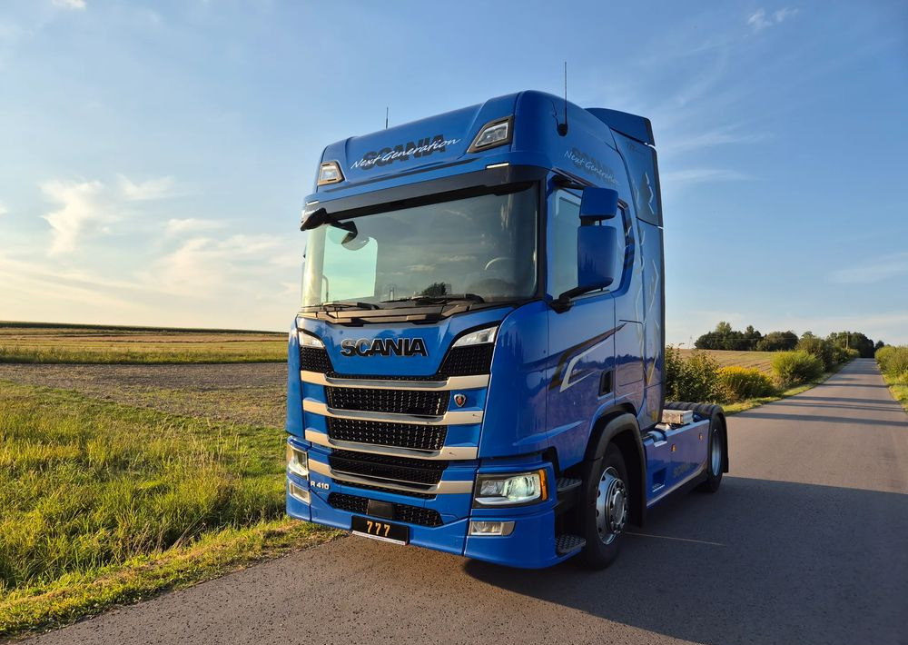 Scania R410 RETARDER FULL LED 2 ZBIORNIKI / KLIMA POSTOJOWA / VIRTUAL COCPIT z Niemiec - Sattelzugmaschine: das Bild 1 Scania R410 RETARDER FULL LED 2 ZBIORNIKI / KLIMA POSTOJOWA / VIRTUAL COCPIT z Niemiec - Sattelzugmaschine: das Bild 1