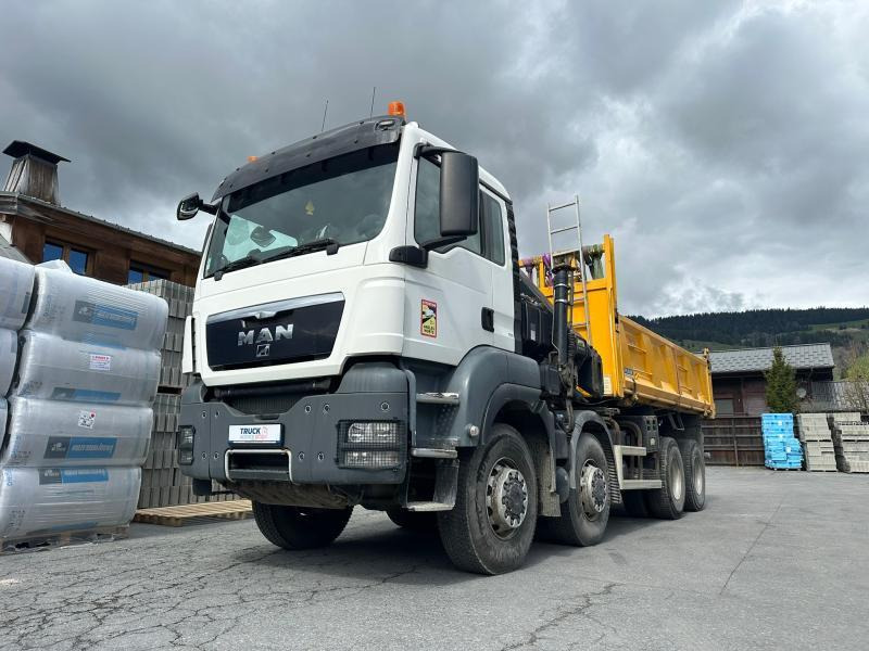 MAN TGS 41.480 - Kipper, Autokran: das Bild 1 MAN TGS 41.480 - Kipper, Autokran: das Bild 1
