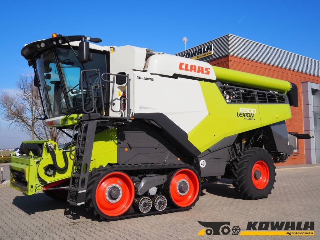Claas Lexion 6900TT CEMOS + V930 - Mähdrescher: das Bild 1 Claas Lexion 6900TT CEMOS + V930 - Mähdrescher: das Bild 1