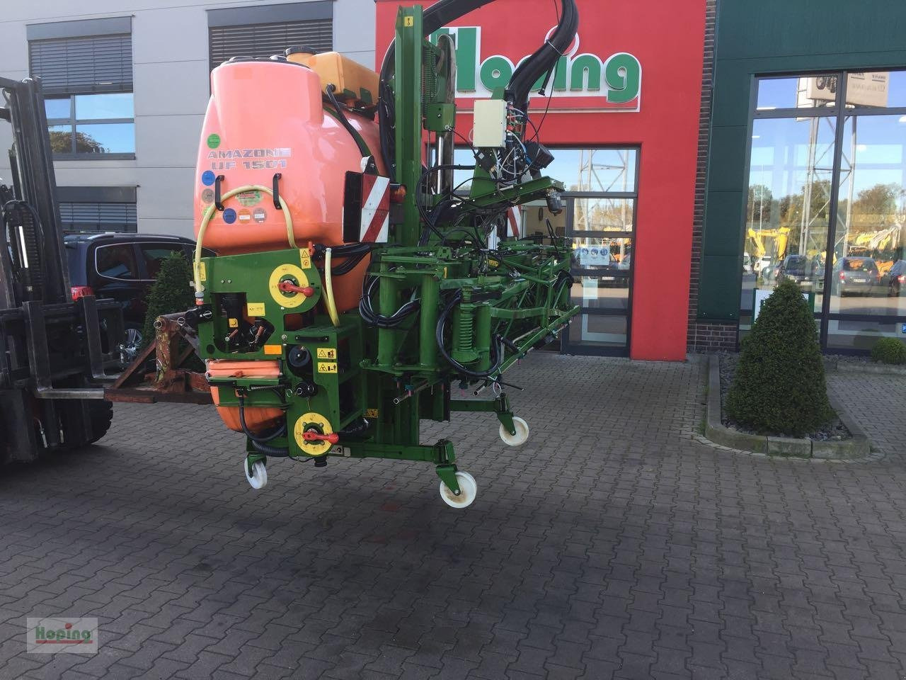Amazone UF 1501 - Anbauspritze: das Bild 2 Amazone UF 1501 - Anbauspritze: das Bild 2
