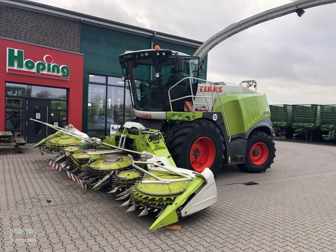CLAAS 950 Jaguar - Feldhäcksler: das Bild 1 CLAAS 950 Jaguar - Feldhäcksler: das Bild 1