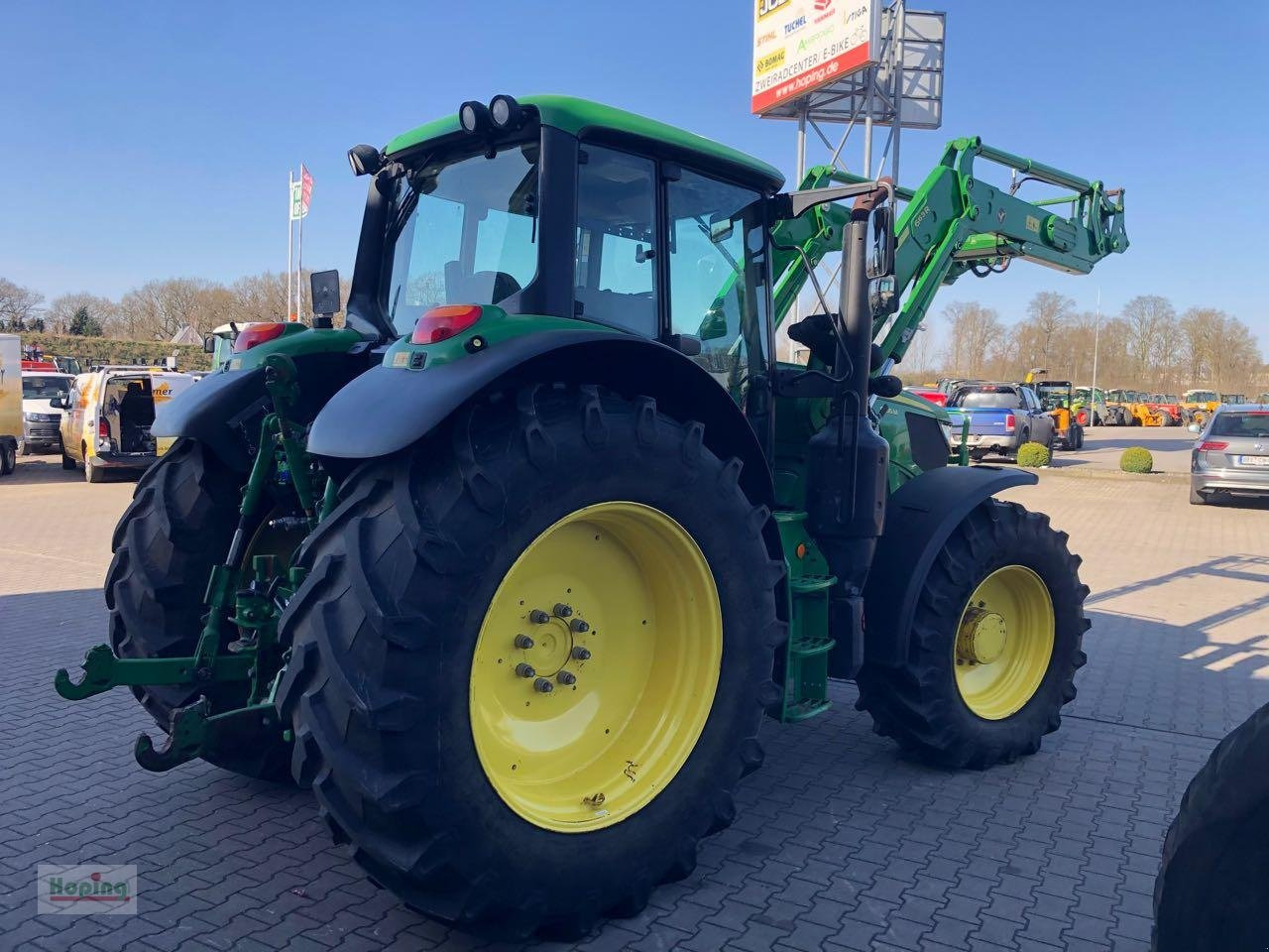 John Deere 6155 M - Traktor: das Bild 5 John Deere 6155 M - Traktor: das Bild 5