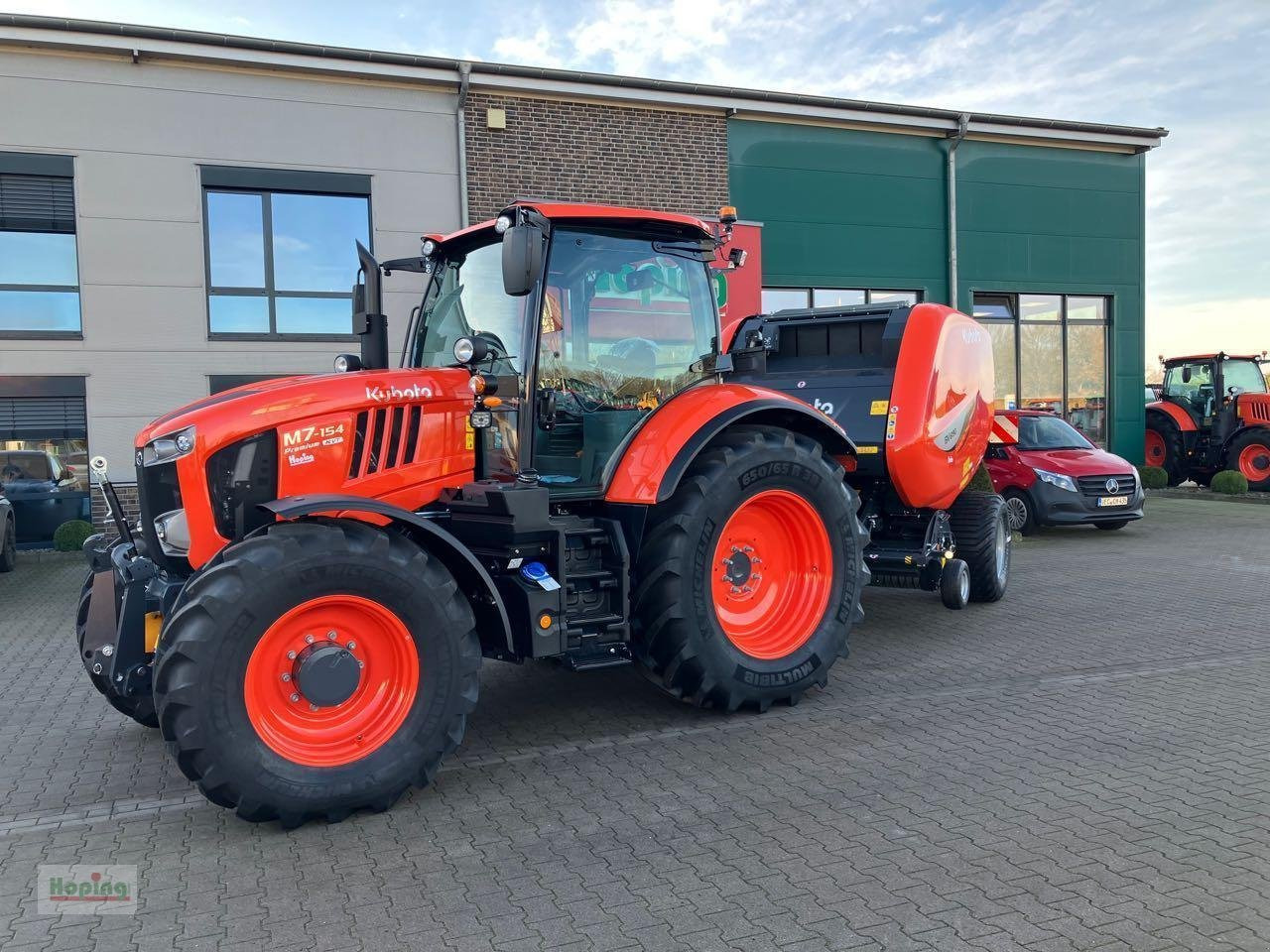 Kubota BV6190 CF 15 N - Rundballenpresse: das Bild 2 Kubota BV6190 CF 15 N - Rundballenpresse: das Bild 2