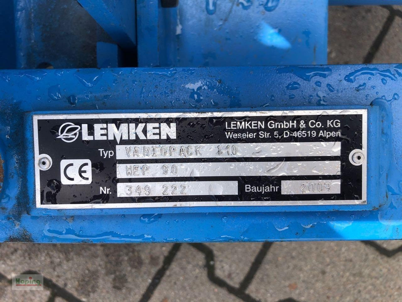 Ackerwalze Lemken Vari Pack: das Bild 9