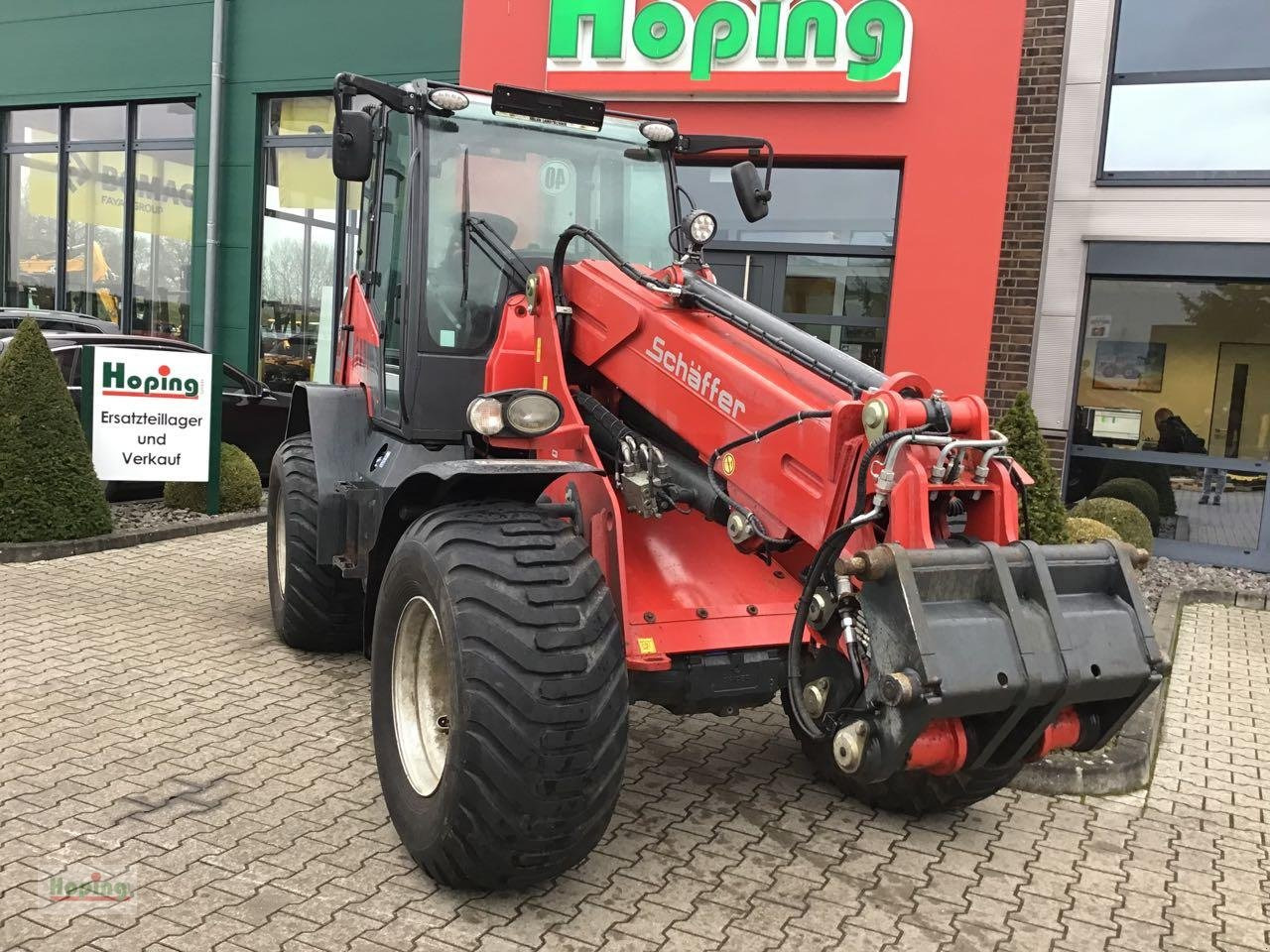 Schäffer 8620T - Teleskopradlader: das Bild 2 Schäffer 8620T - Teleskopradlader: das Bild 2