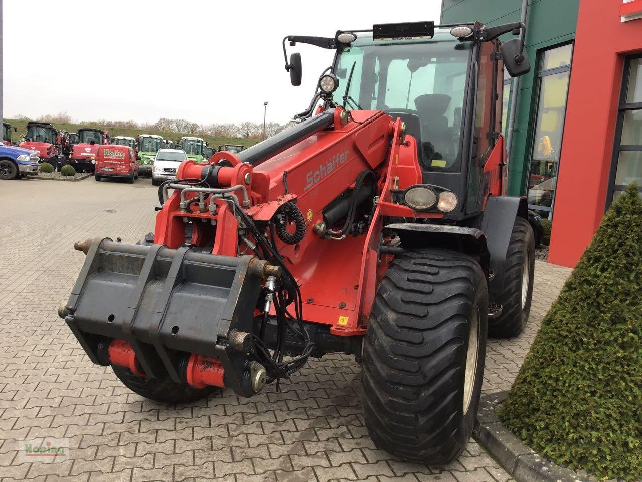 Schäffer 8620T - Teleskopradlader: das Bild 3 Schäffer 8620T - Teleskopradlader: das Bild 3