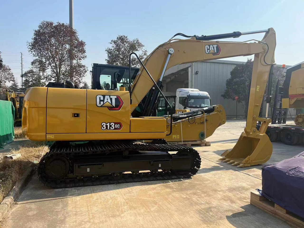 CATERPILLAR 313GC - Kettenbagger: das Bild 2 CATERPILLAR 313GC - Kettenbagger: das Bild 2