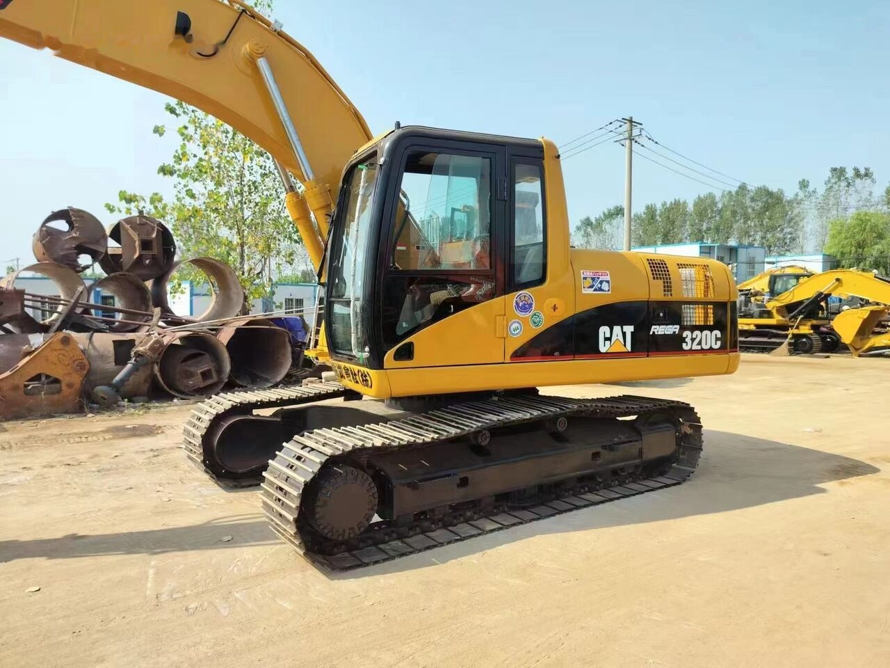 Caterpillar 320C - Kettenbagger: das Bild 5 Caterpillar 320C - Kettenbagger: das Bild 5
