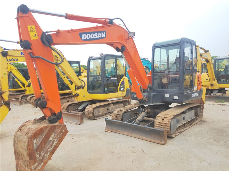 Doosan DH55-V - Minibagger: das Bild 1 Doosan DH55-V - Minibagger: das Bild 1
